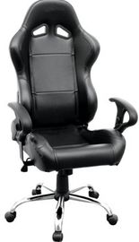 Cina Kursi kantor lipat PVC hitam Balap Kursi Kursi Boss Kursi kursi kursi dengan pengatur tunggal pabrik