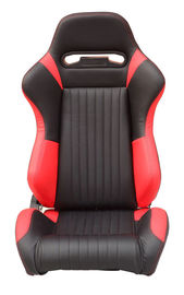 Cina Red Stitching Sport Racing Seats Powder Coated Frame Spons Tinggi Elastis pabrik
